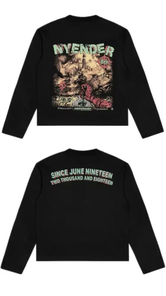 Open pre order kaos nyender