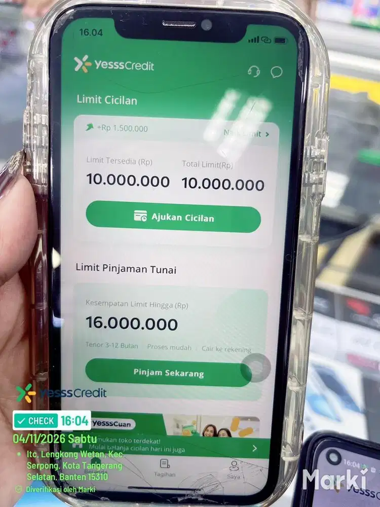 CICILAN YESSSCREDIT DP 0%