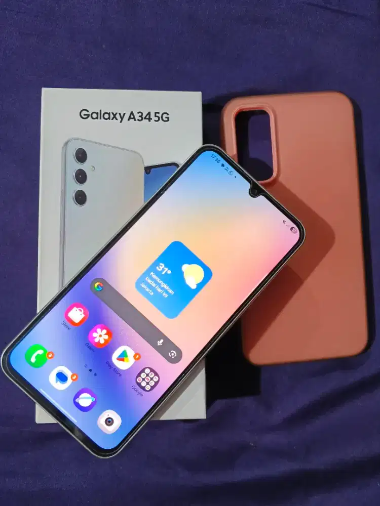 Samsung A34 Silver 128 exSEIN