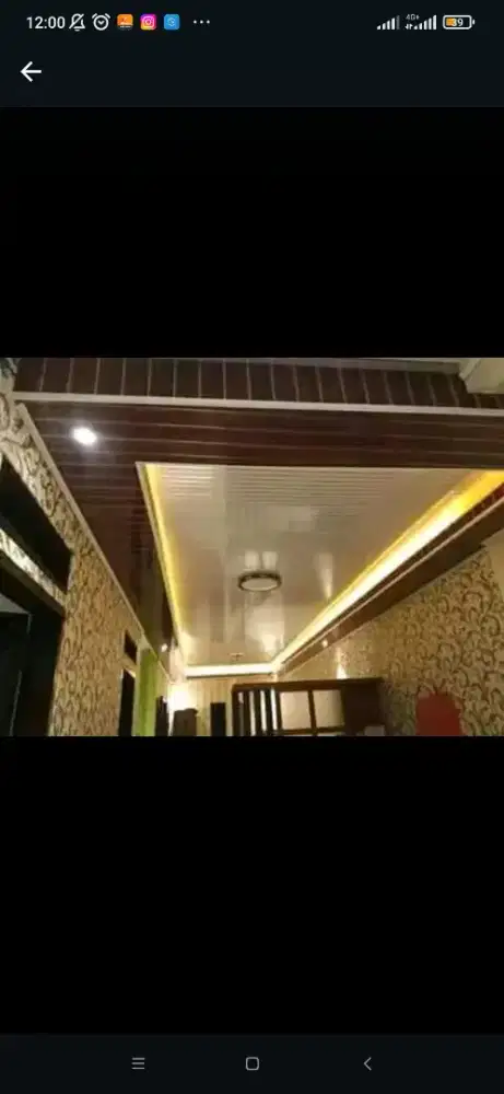 Jasa pemasangan pelpon dan partisi pvc gipsum binil lantai cat Dll