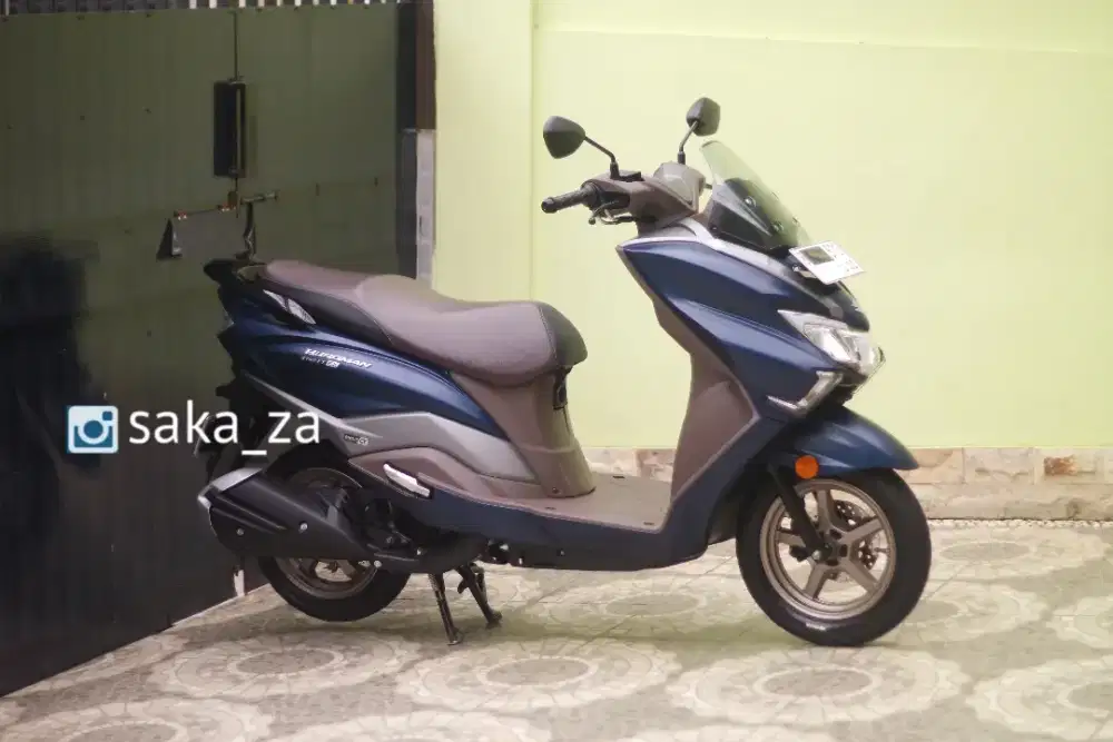 ( Baru 6 Bulan , Km 5 Ribu ) Plat B , Suzuki Burgman 2025 brugman 125