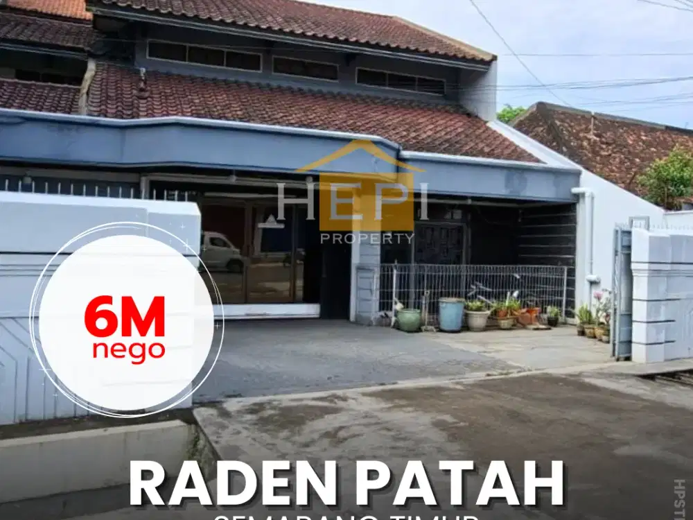 Dijual Rumah di Jalan Raden Patah Semarang Timur
