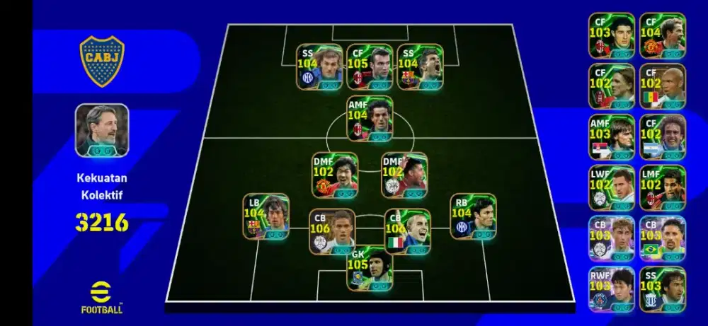 Jual Akun Efootball 300 Nego