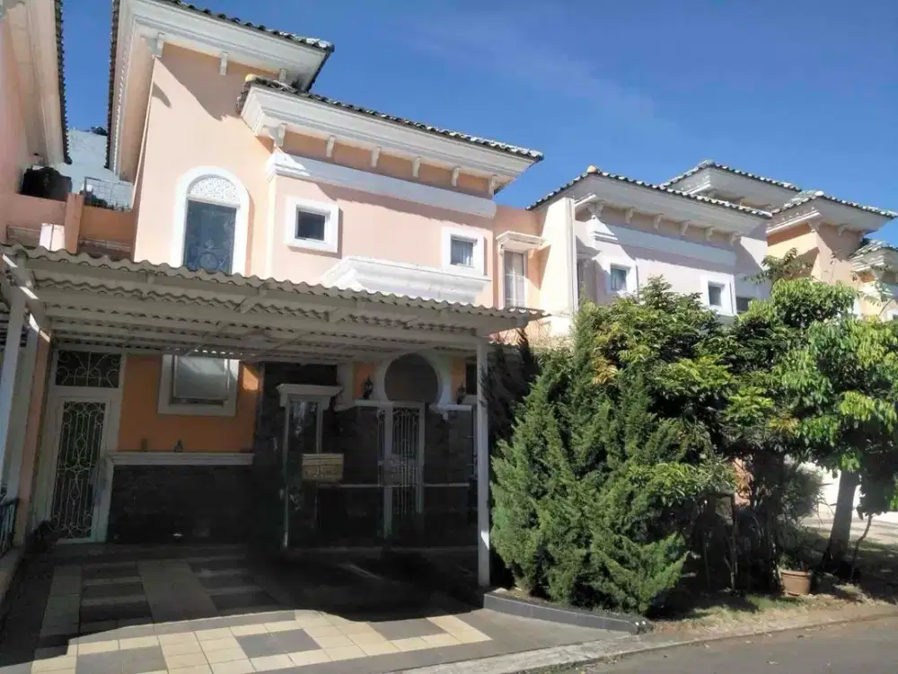 Rumah Dijual Turun Harga Cluster Alicante Strategis Pusat Kuliner