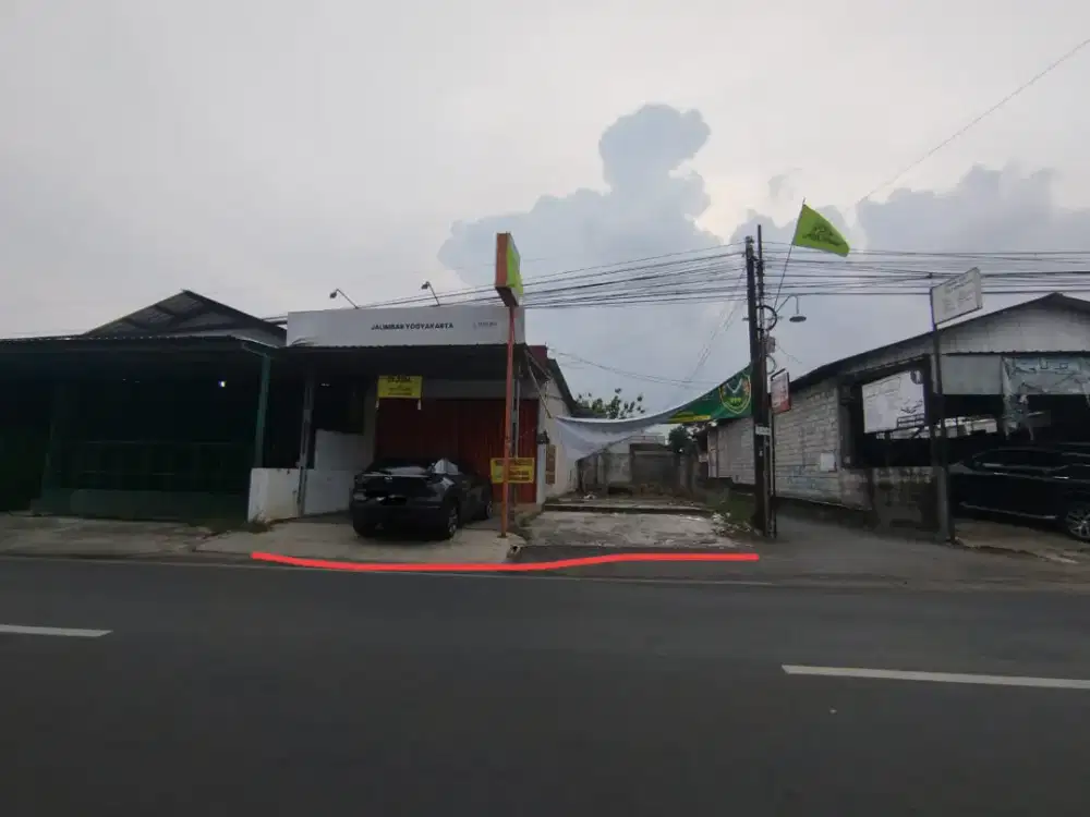 DIJUAL TANAH BONUS RUKO PINGGIR JALAN RAYA LOKASI SANGAT STRATEGIS