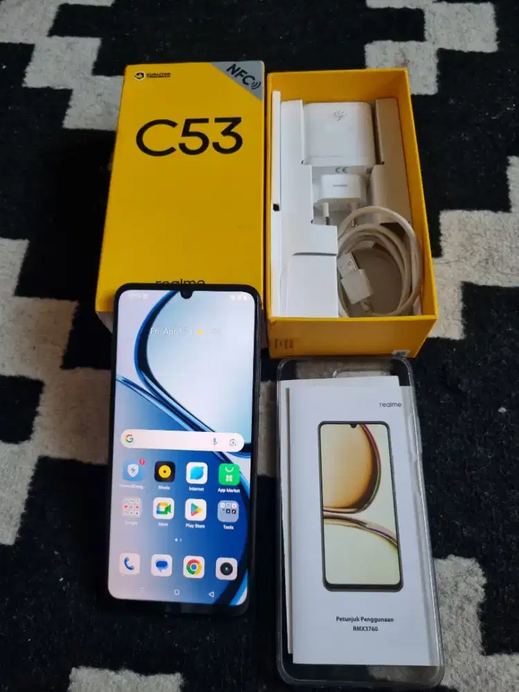 Realme C53 ram 8/256gb mulus fullset original ex grs resmi siap pakai