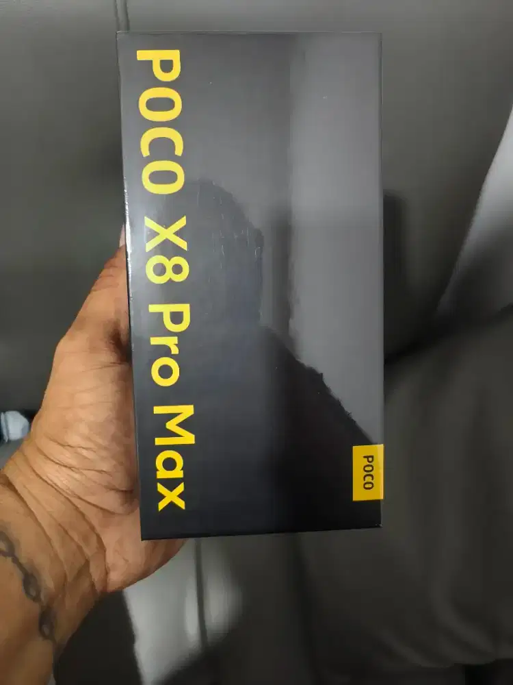 Xiaomi Poco X8 Pro Max 12/512 BNIB Baru Segel Pabrik Blue