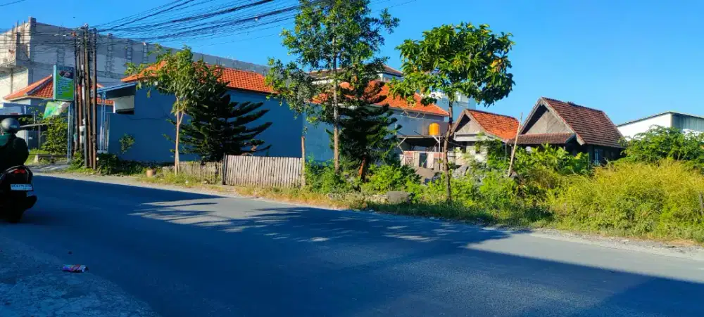 Jual tanah keciL di pinggir Jl Utama Pura Demak Denpasar Barat Bali