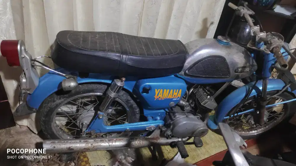 Yamaha twin YL 1,kondisi rusak
