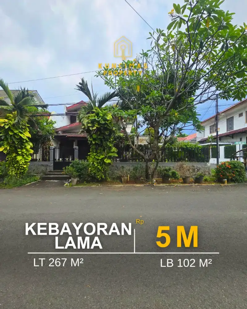Rumah dijual di Komplek Cipulir Permai, Kebayoran Lama
