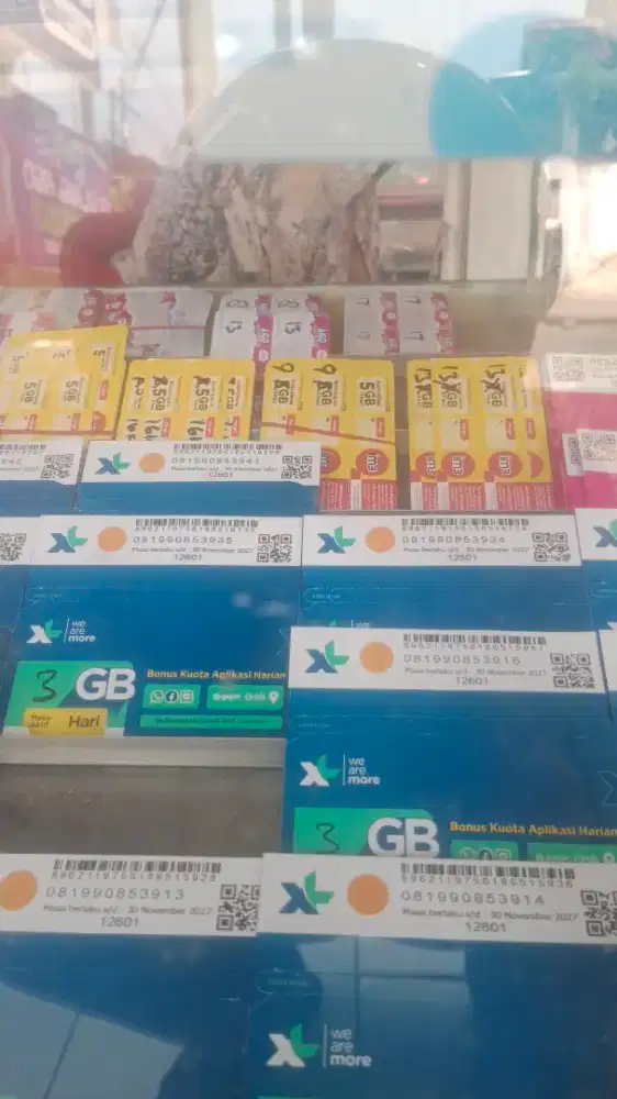 Tersedia kartu kuota bermacam macam