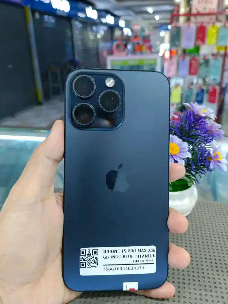 IPHONE 15 PRO MAX 256GB SECOND INDO