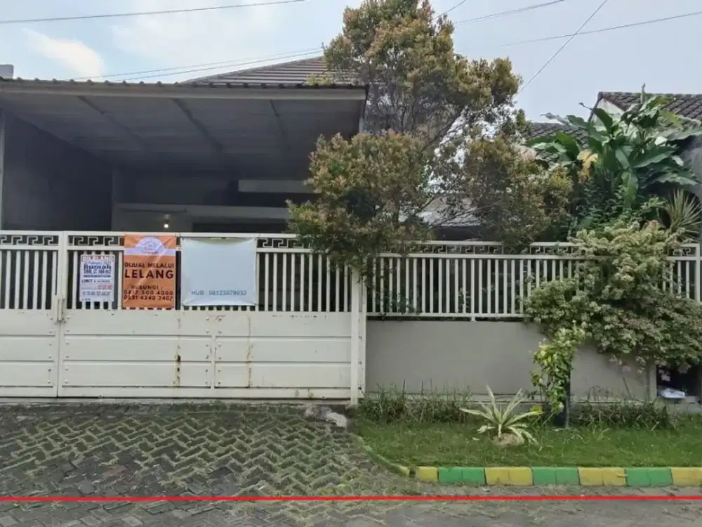 DIJUAL RUMAH VIA LELANG DI SUKODONO SIDOARJO (PERUM STAR SAFIRA REGENCY) – HARGA DIBAWAH PASARAN!!