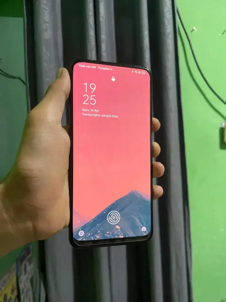 opoo reno 2f ram 8+8/128 lcd ori kamera pop up minus tombol