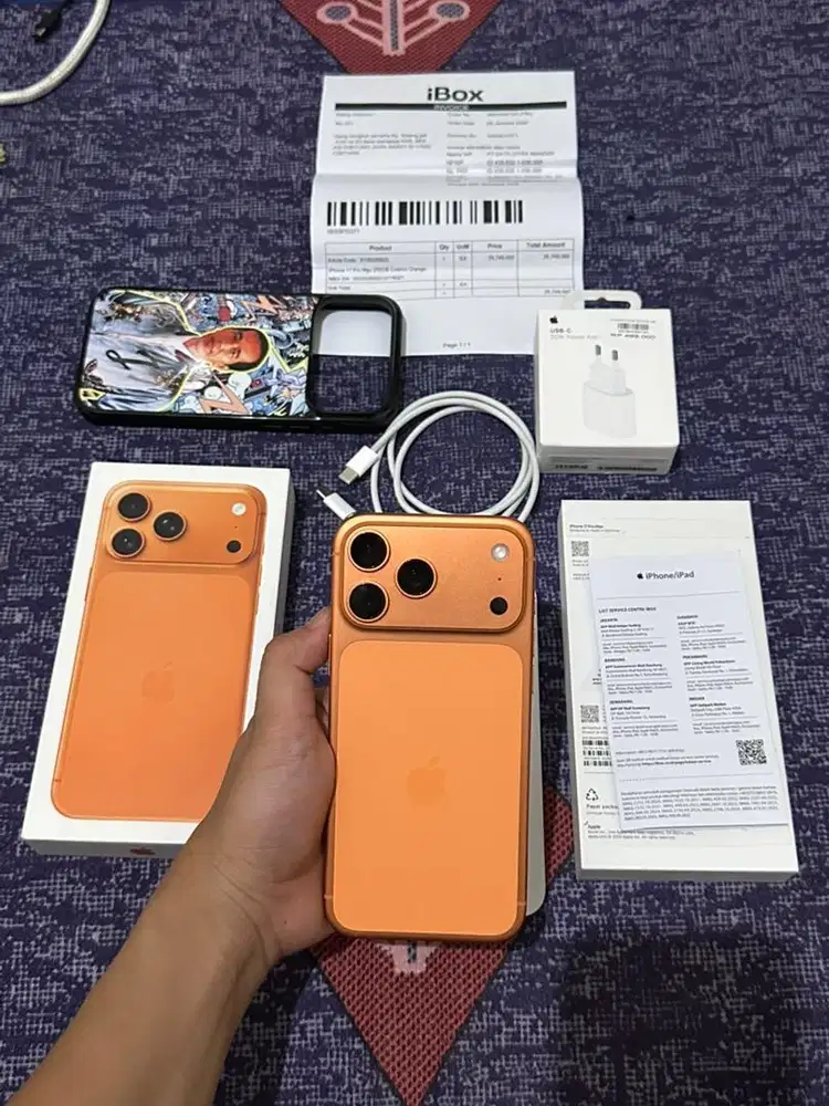 Iphone 17 promax 256gb ibox garansi on 2027