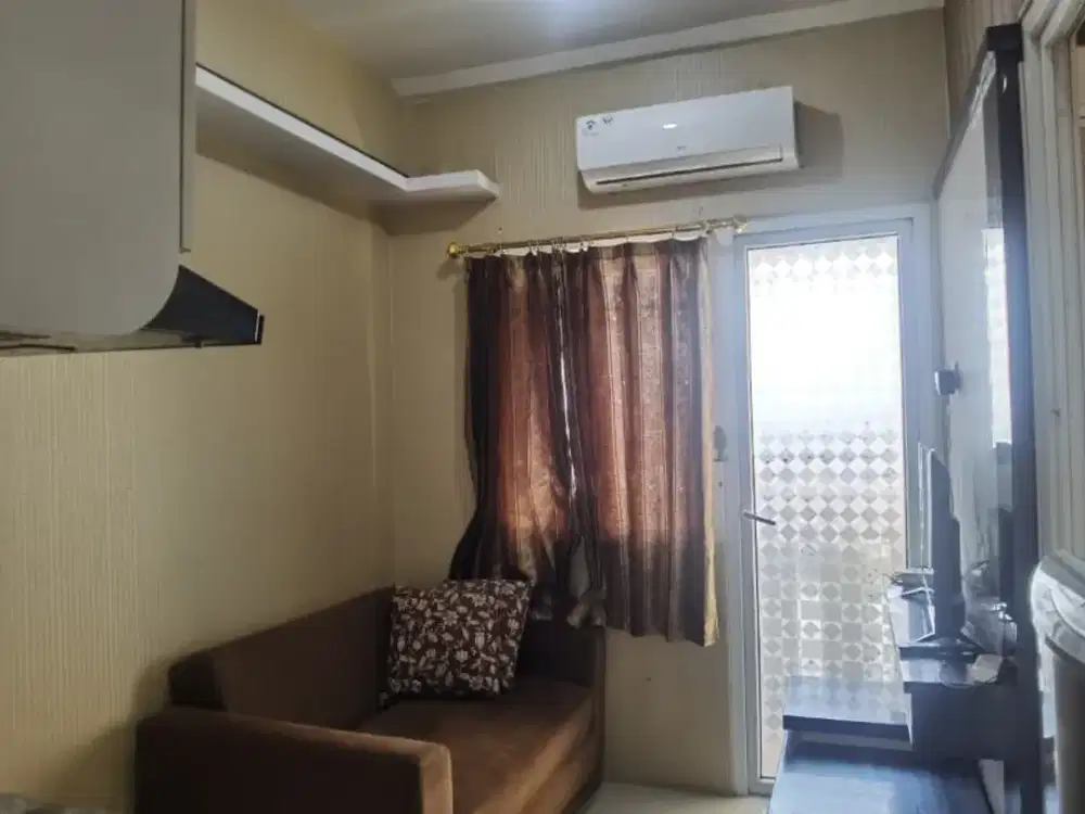 Siap Huni Green Pramuka City 2BR Full Furnished Tower Nerine Nyaman dan Strategis