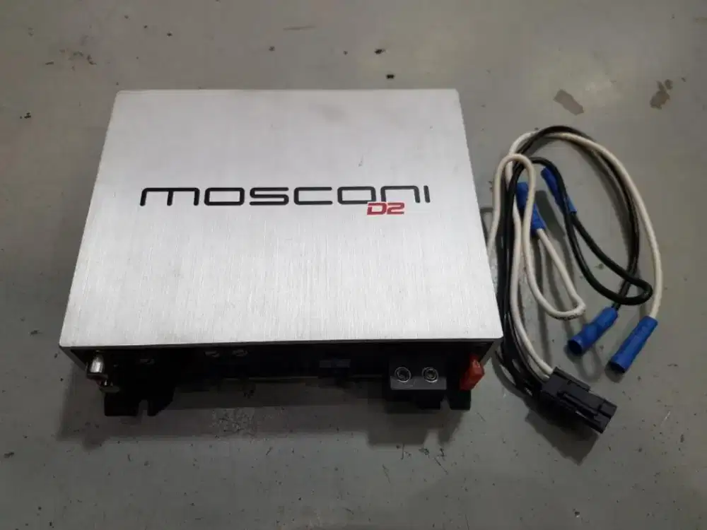 Mosconi D2 500.1 1-channel amplifier audio original