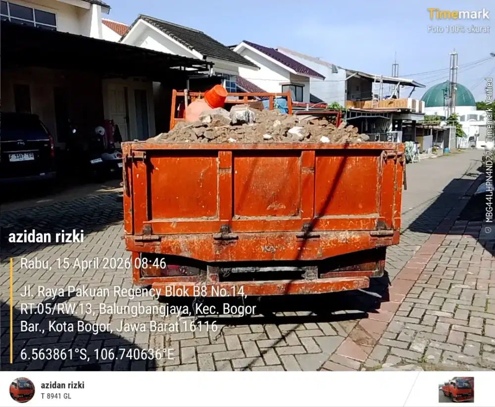 Jasa angkut buang puing