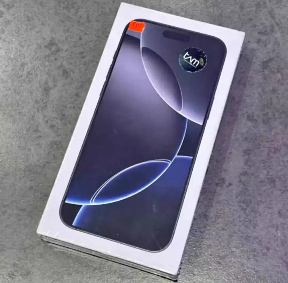 iPhone 16 ProMax 512 new segel iBox