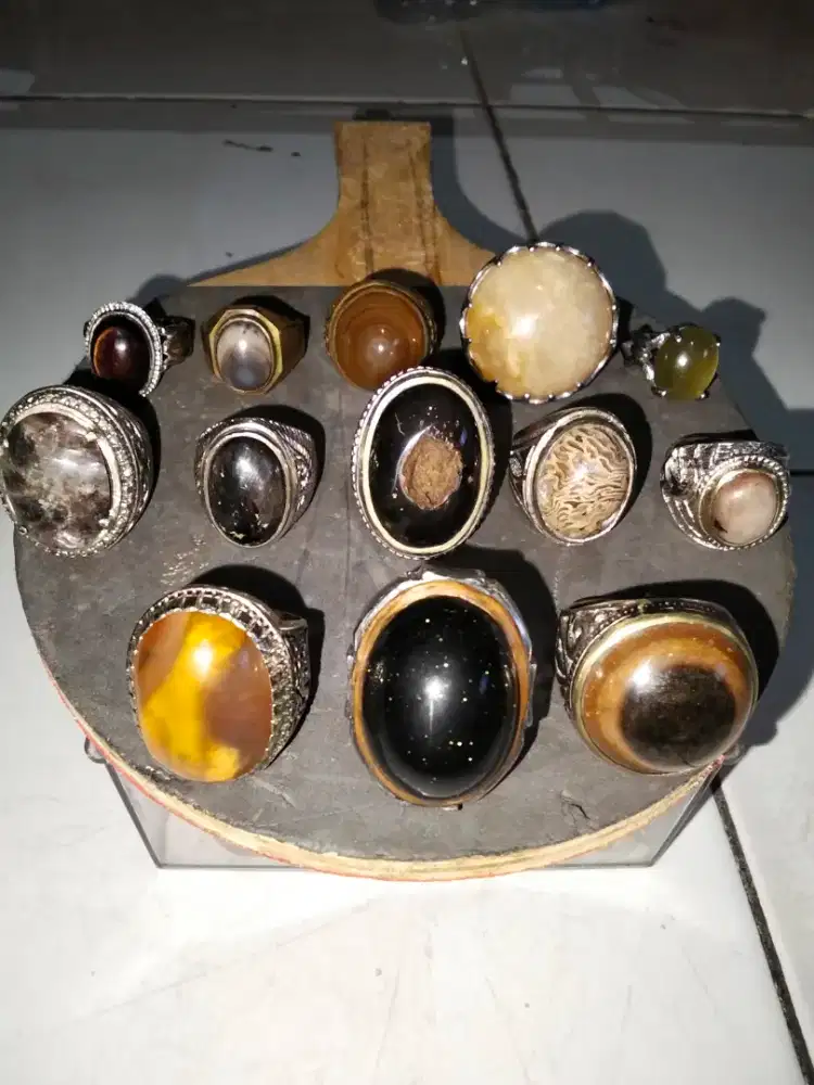 Batu akik. Campur2. 13pcs.