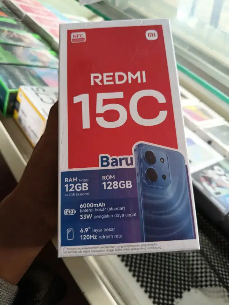new redmi 15c 6/128 garamsinresmi 1th
