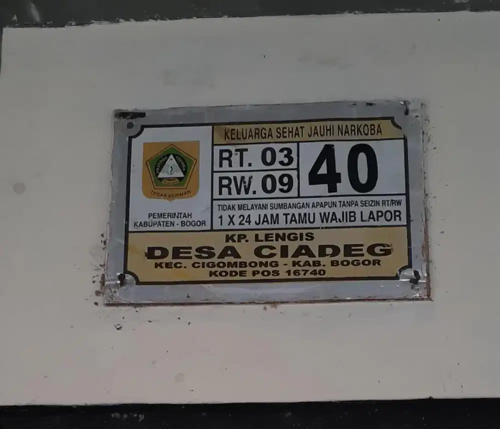 rumah di ciadeg caringin