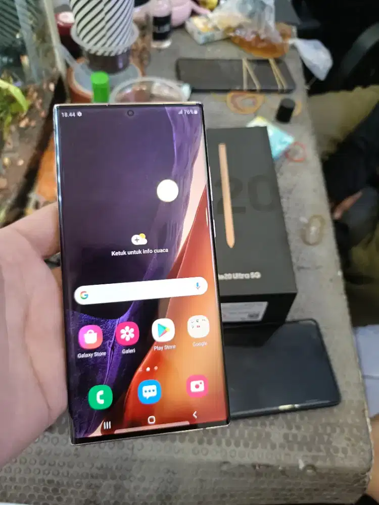 Samsung Note 20 Ultra ram 8/256 ex resmi Sein Hp+dus mulus murah !!