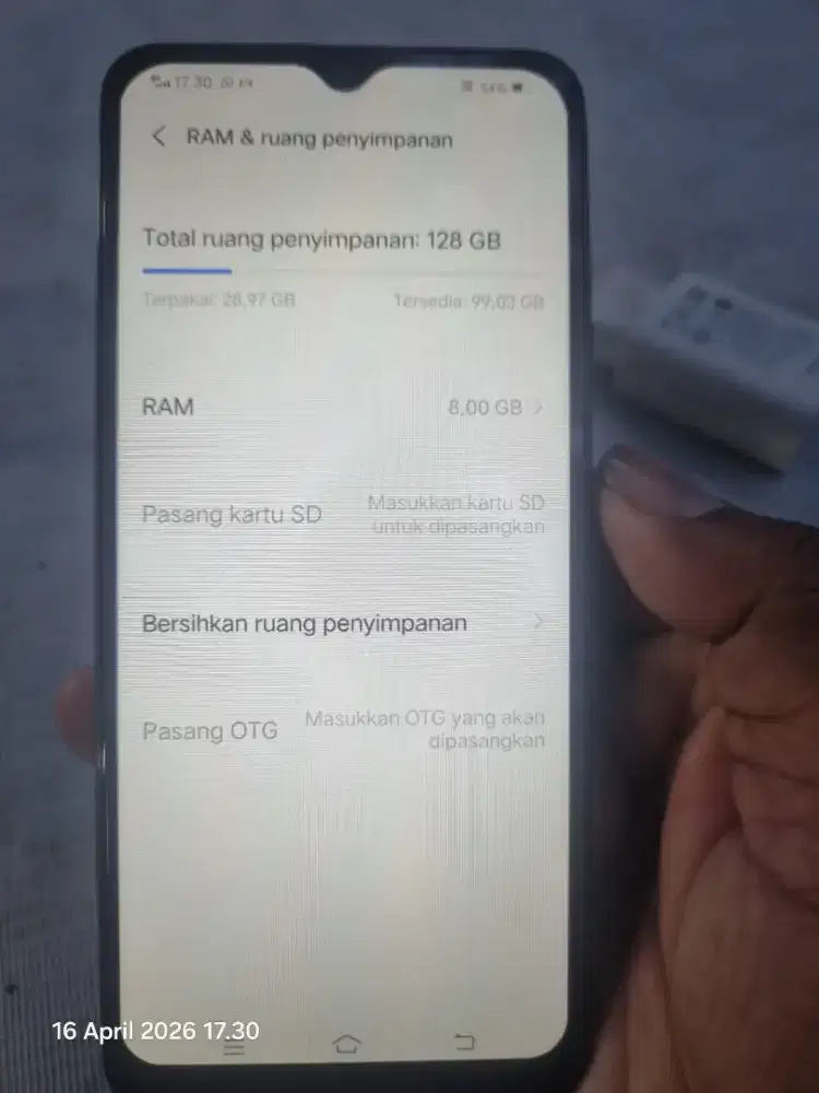 D jual hp vivo ram 8