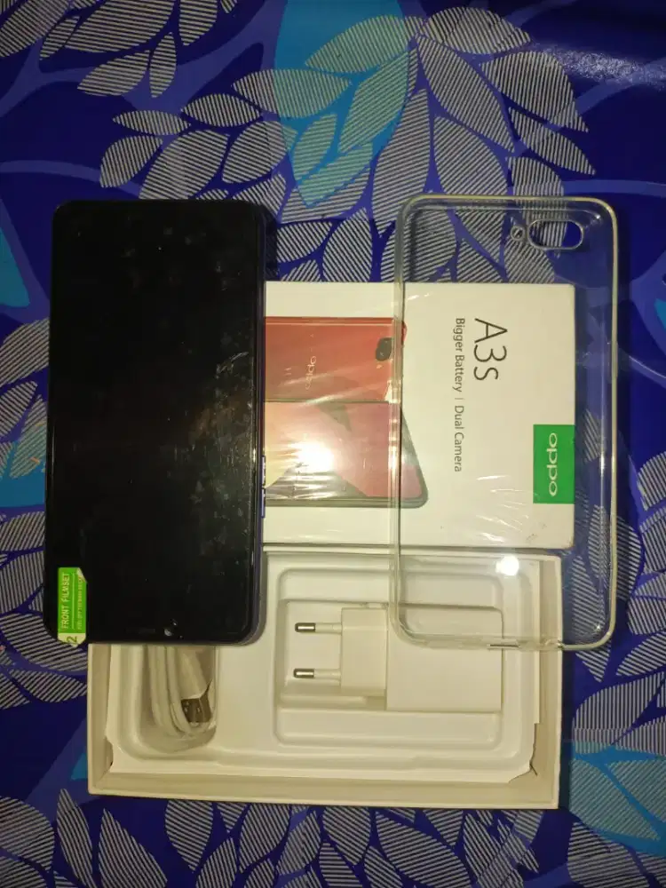 Jual hp baru Oppo a3s ram 6/128 layar  6,2 inch fulset