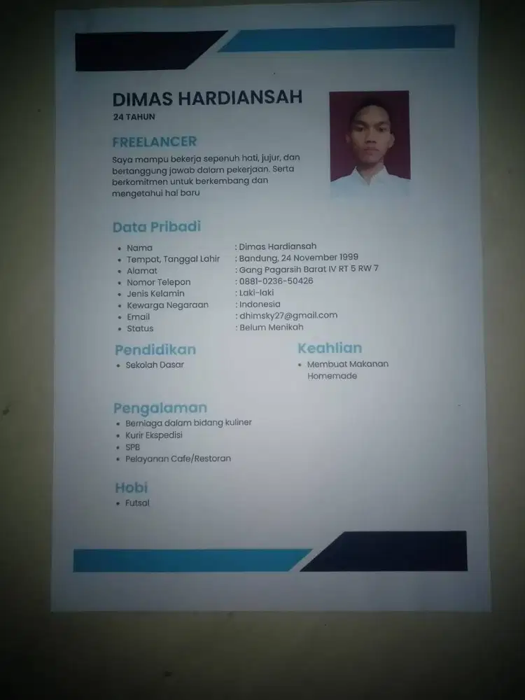 Cari kerja usia 26