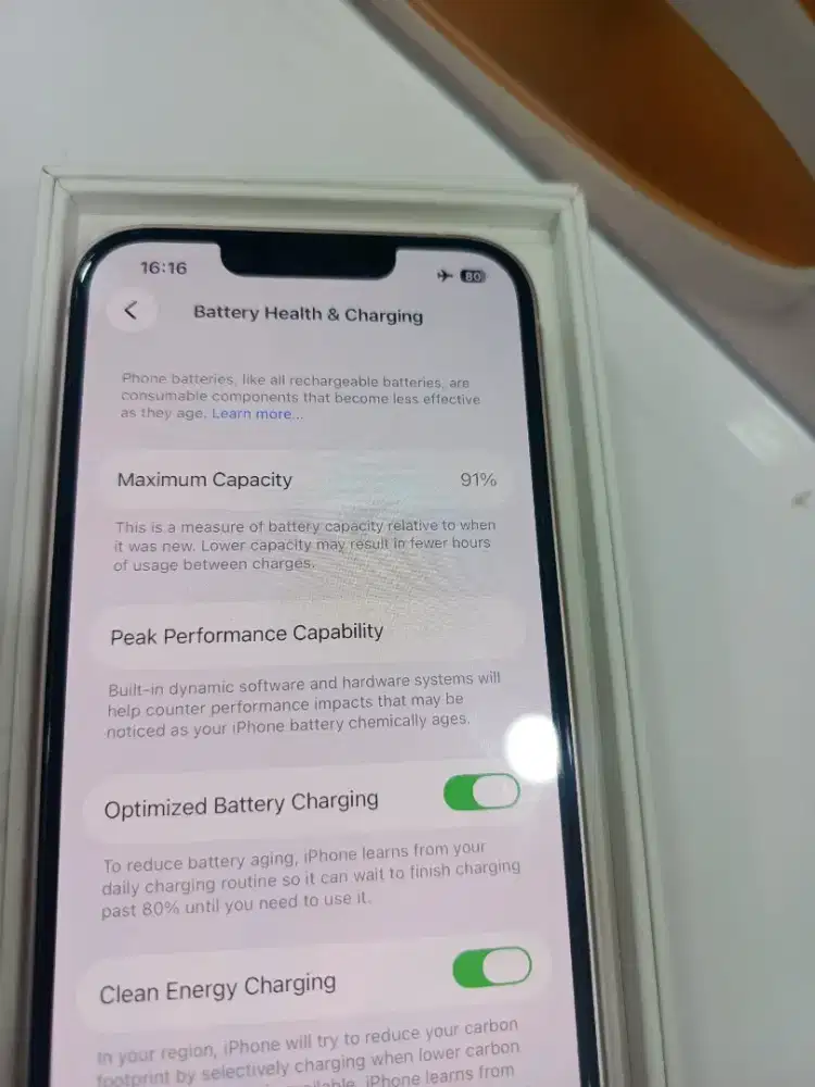 Huawei Pura 80 Pro 12/512gb white second Bergaransi