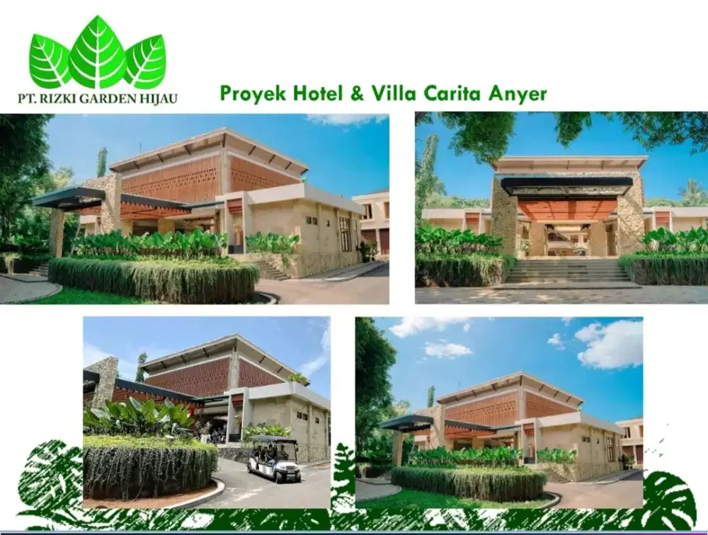 Jasa Design dan  Pelaksanaan  Landscape