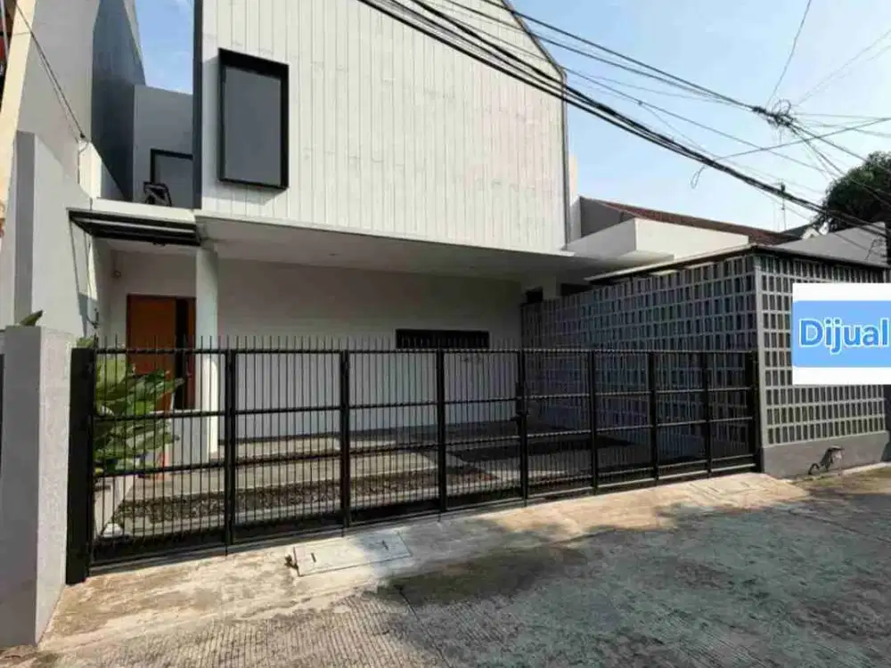 Rumah Baru lingkungan Nyaman  Duren Sawit Jakarta Timur