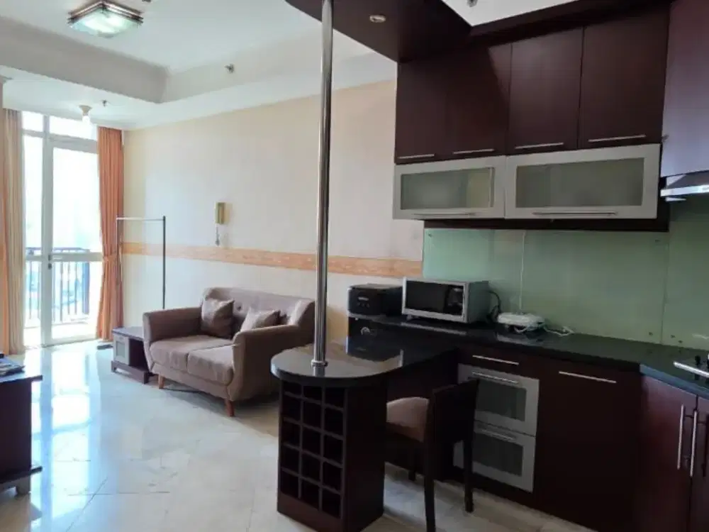 FOR SALE / FOR RENT Apartment Bellagio Residence Mega Kuningan 2BR - Furnished Close to LRT MRT Busway One Satrio