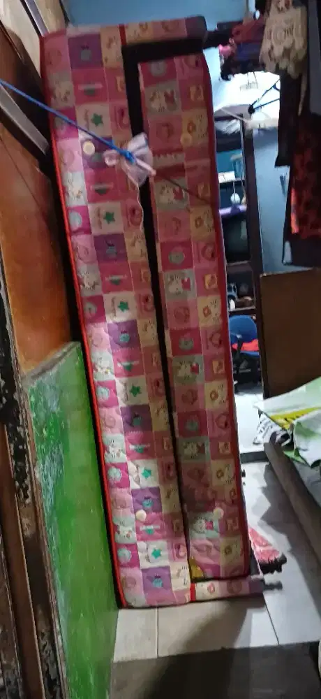 Kasur hello kity panjang 2meter lebar 160 kasur atas bawah