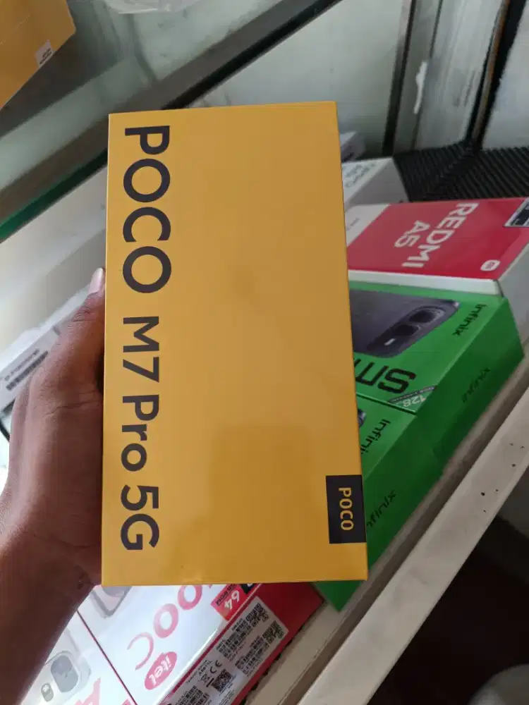 new poco m7 pro 5G 8/256 garansi resmi 1th