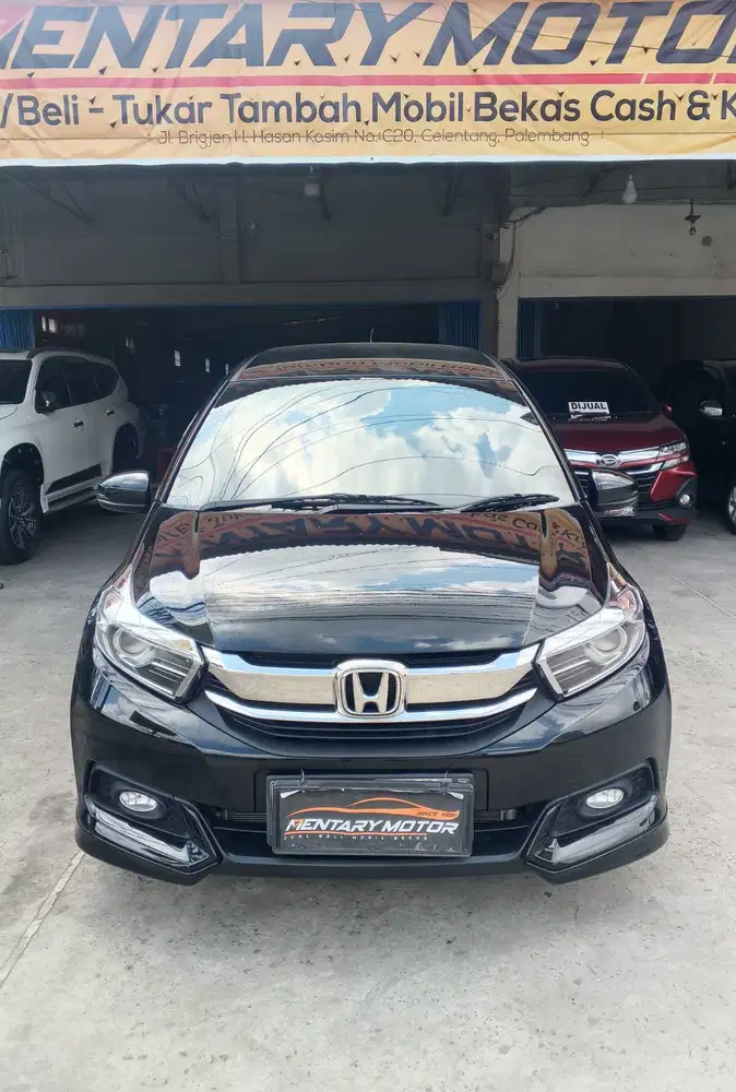 Honda New Mobilio 1.5 E Manual Tahun 2020 Hitam Metalik Bagus Terawat