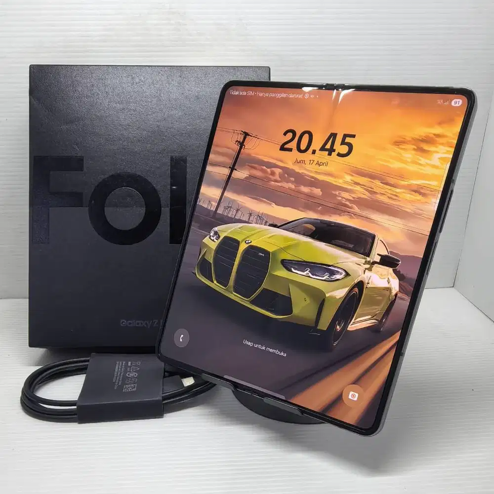 FULLSET SAMSUNG GALAXY Z FOLD 4 5G 12/256 GREYGREEN SEIN  NO MINUS