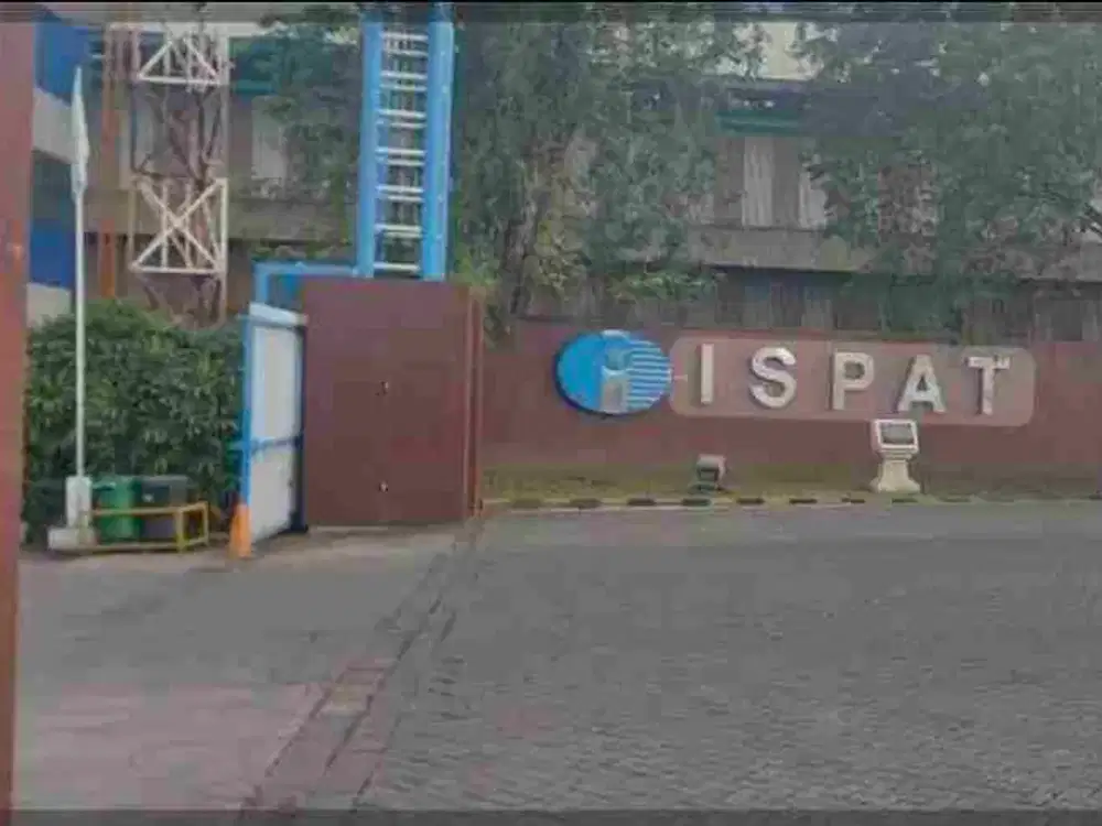 Di Jual tanah bekas pabrik PT ISPATINDO Sidoarjo