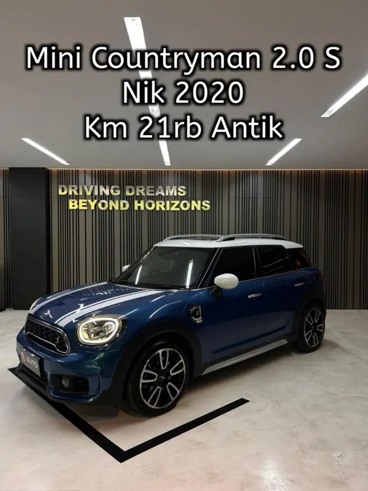 Mini Cooper Countryman 2.0 S 2021 Biru Panoramic  Km21rb Nik 2020