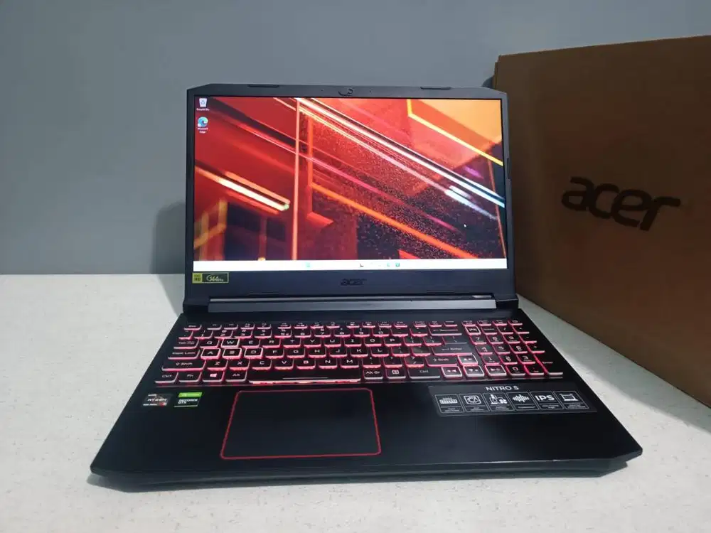 ACER NITRO 5 AN515-44 | R5 4600H | RAM 16GB | GTX 1650Ti | 144Hz |