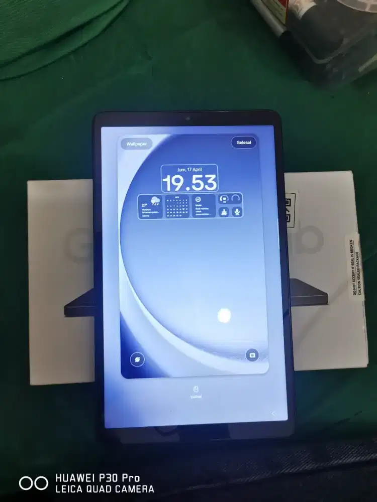 Samsung tab a9 LTE KARTU 4/64 fullset