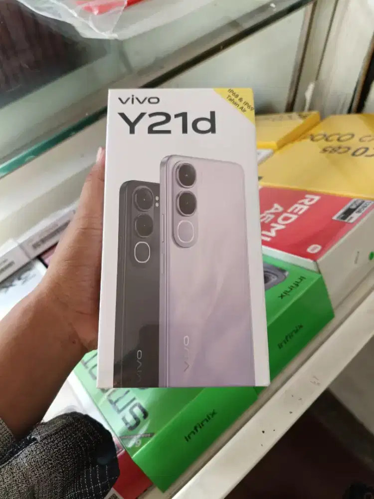 new vivo y21d 4/128 garansi resmi 1th