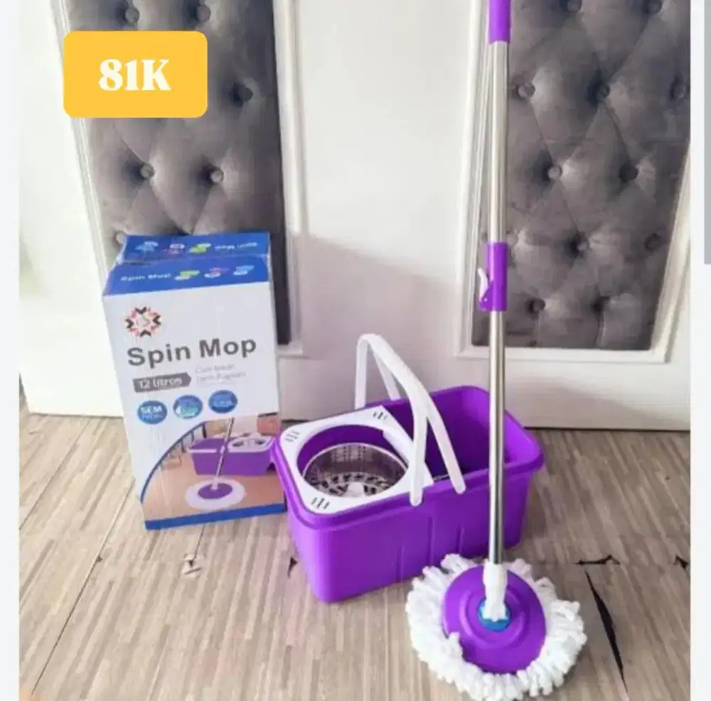 Ready stock spin mop
