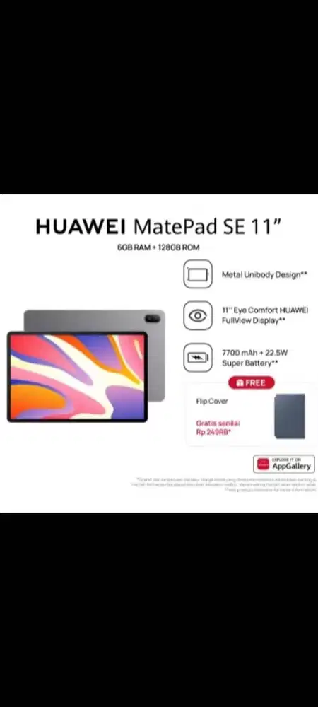 TABLET HUAWEI MATEPAD SE 11 (WIFI ONLY)