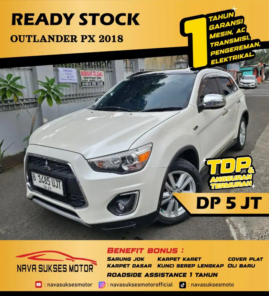 TDP 5 JUTA - OUTLANDER PX 2018