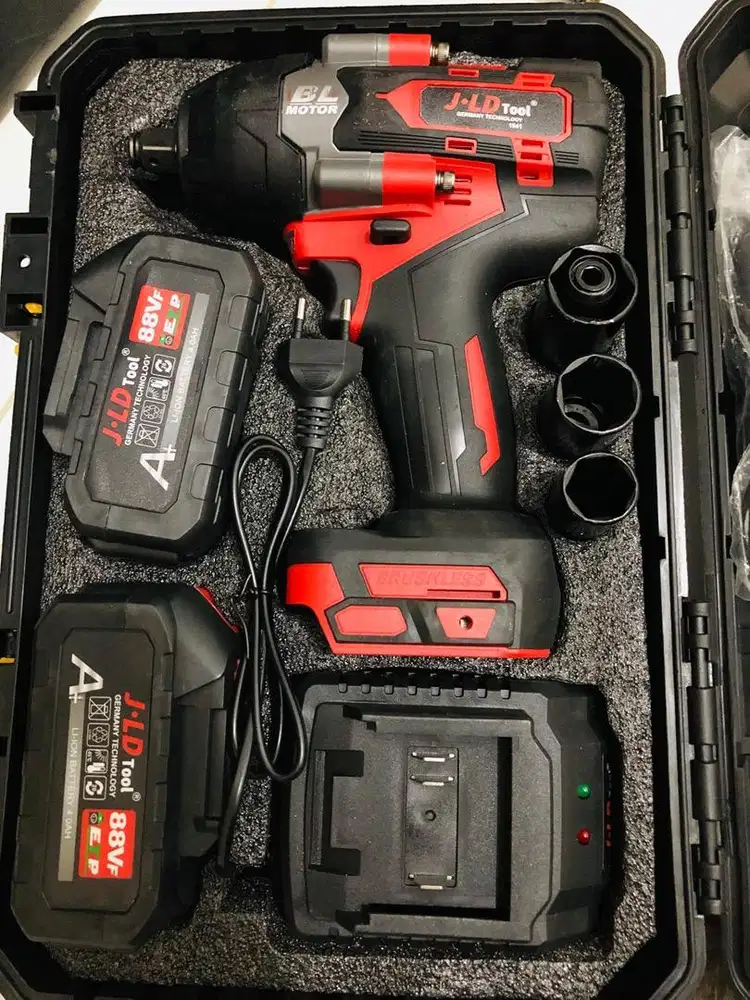 J.LD Mesin Bor + Batre lengkap