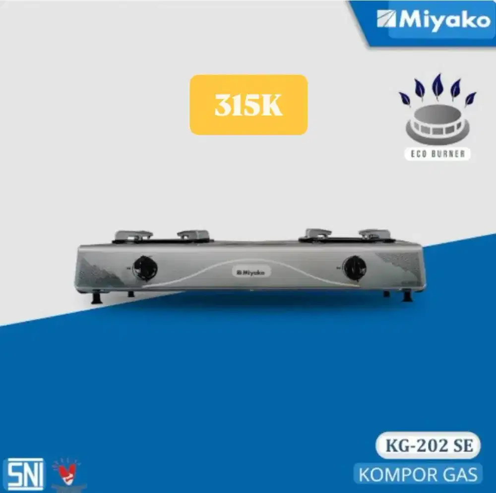 Ready stock kompor 2 tungku