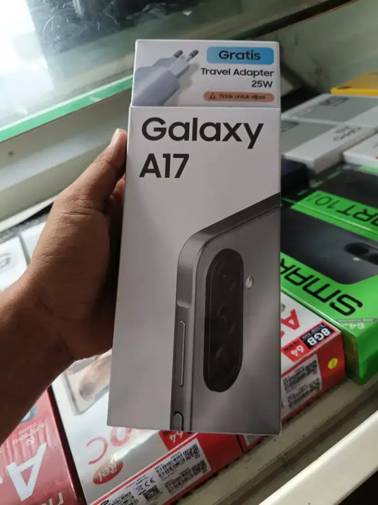 new samsung a17 8/128 garansi resmi 1th