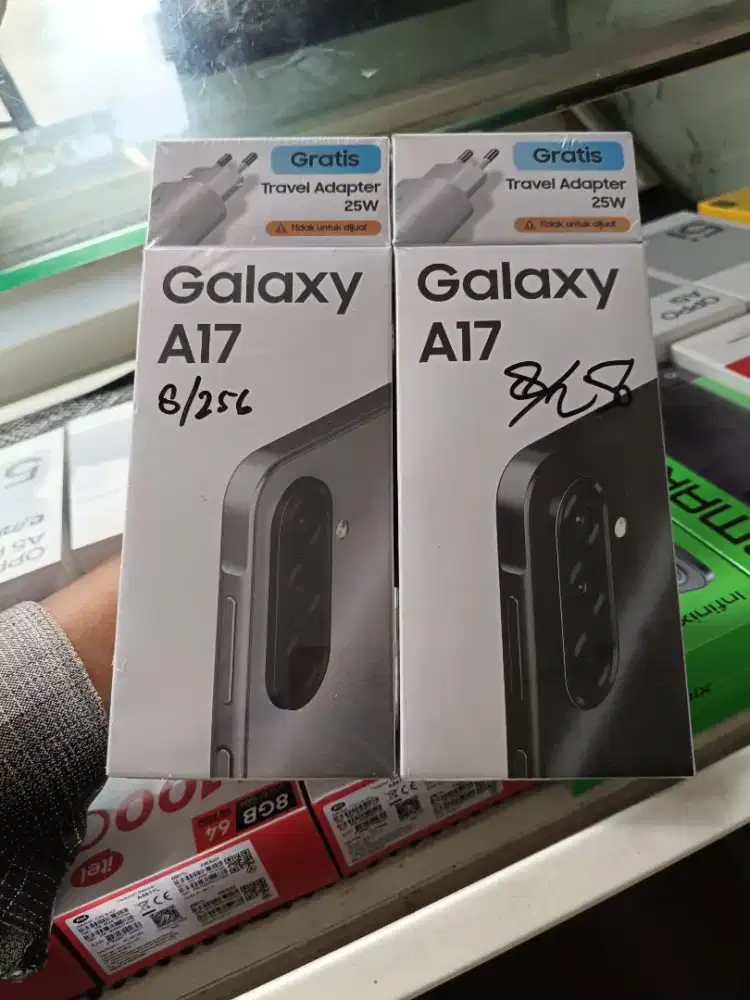 new samsung a17 8/256 garansi resmi 1th